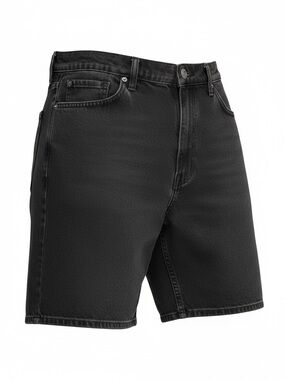 Vintage Levi’s 560 Loose Fit Black Denim Shorts Made in USA Men’s 36